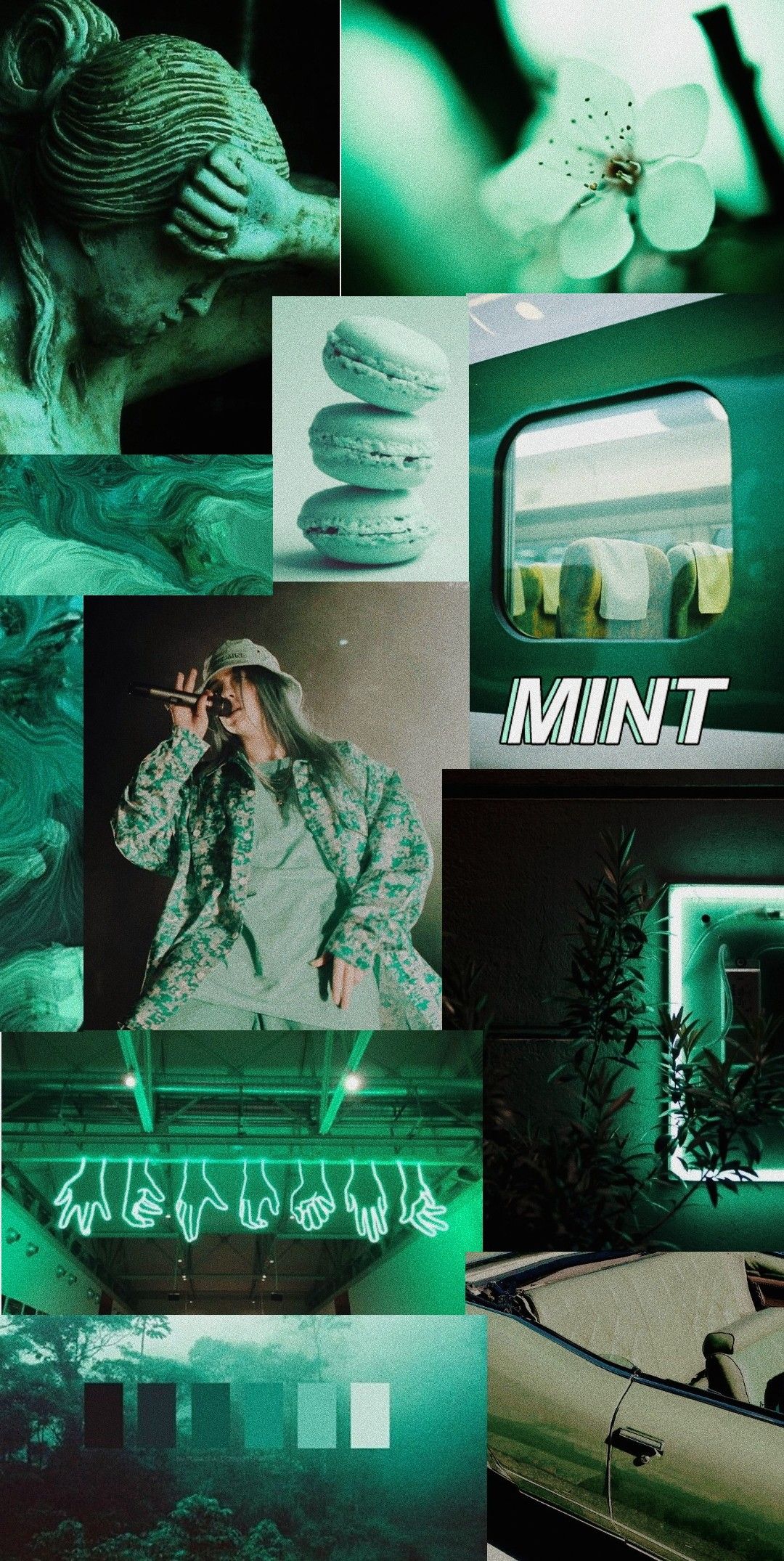 Dark Mint Wallpapers