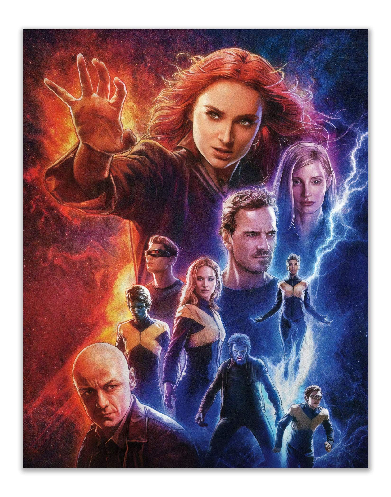 Dark Phoenix 2019 X-Men Textless Poster Wallpapers