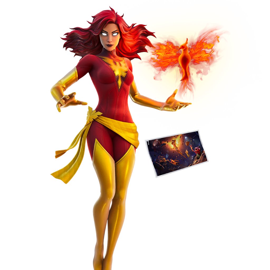 Dark Phoenix Fortnite Wallpapers