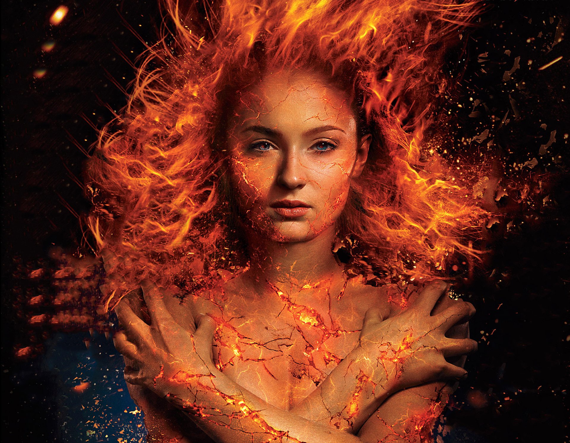 Dark Phoenix Key Art Wallpapers