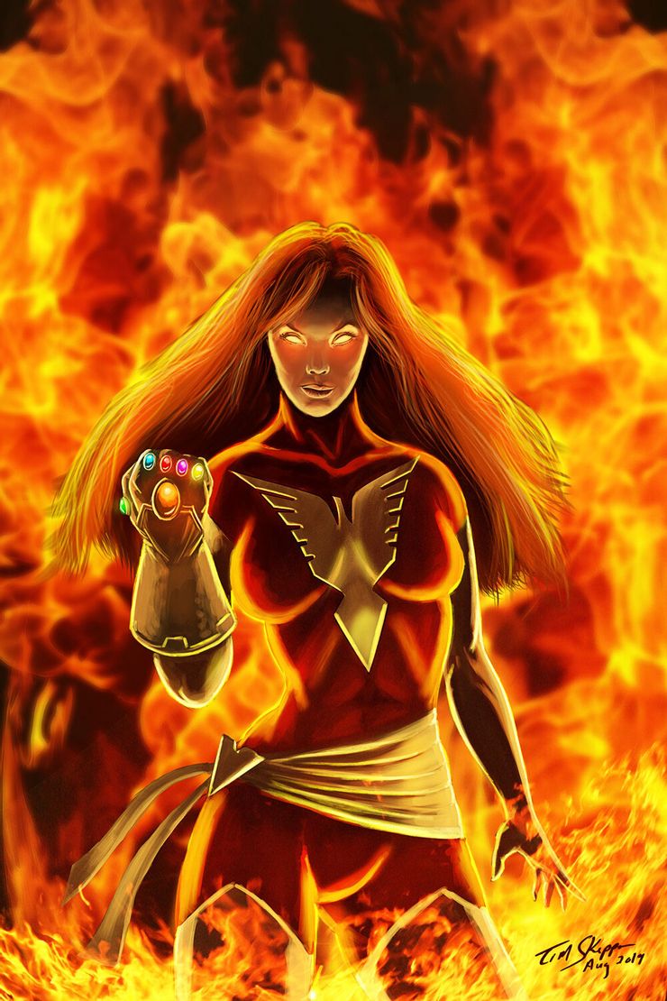 Dark Phoenix Key Art Wallpapers