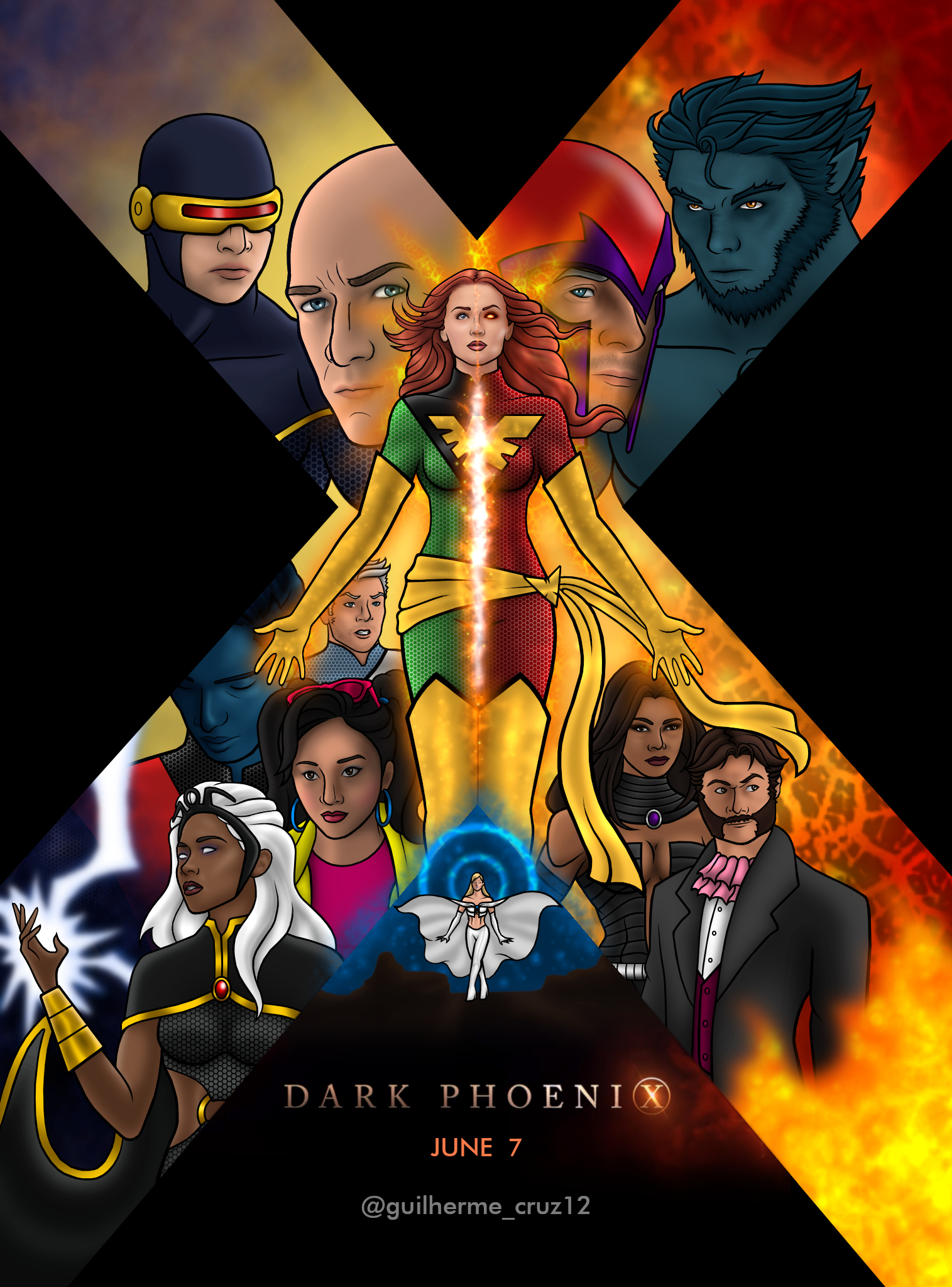 Dark Phoenix Movie Poster Wallpapers