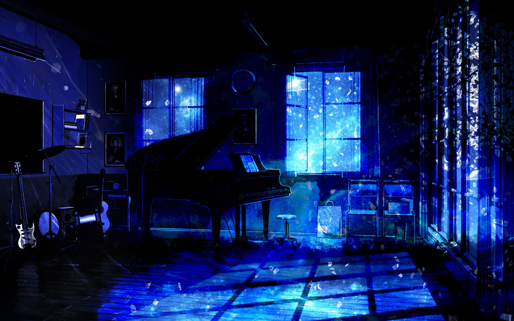 Dark Piano Wallpapers