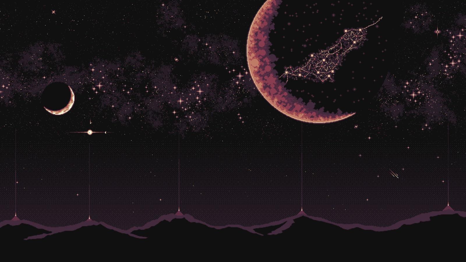 Dark Pixel Art Wallpapers