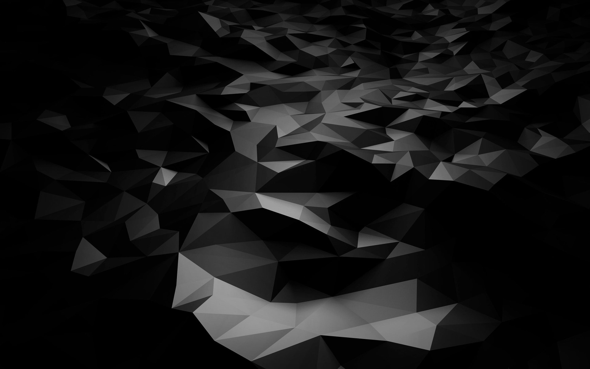 Dark Polygon Wallpapers