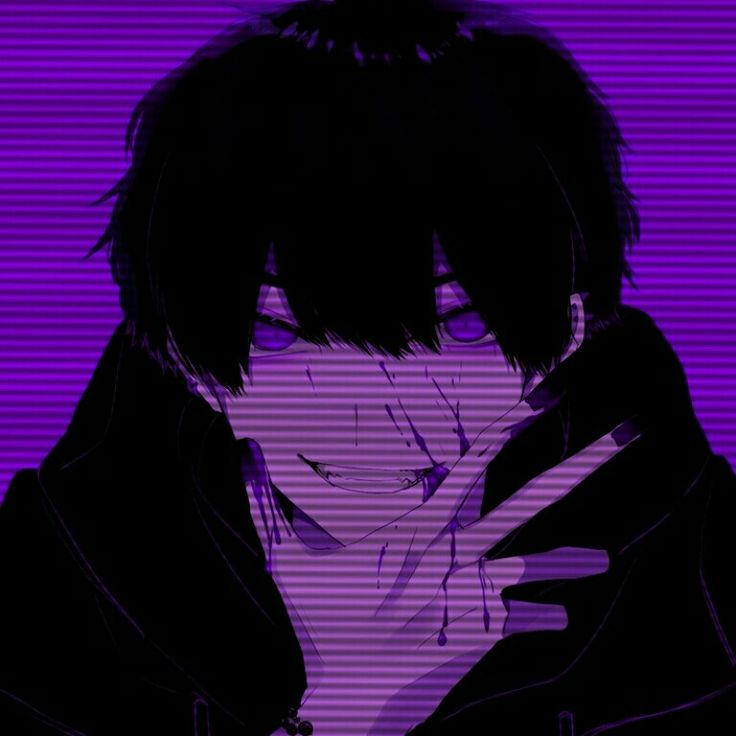 Dark Purple Anime Wallpapers