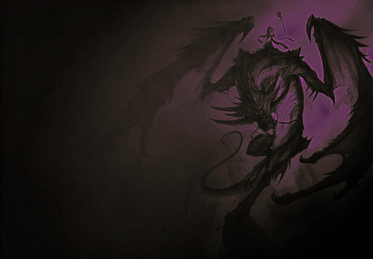 Dark Purple Dragon Wallpapers