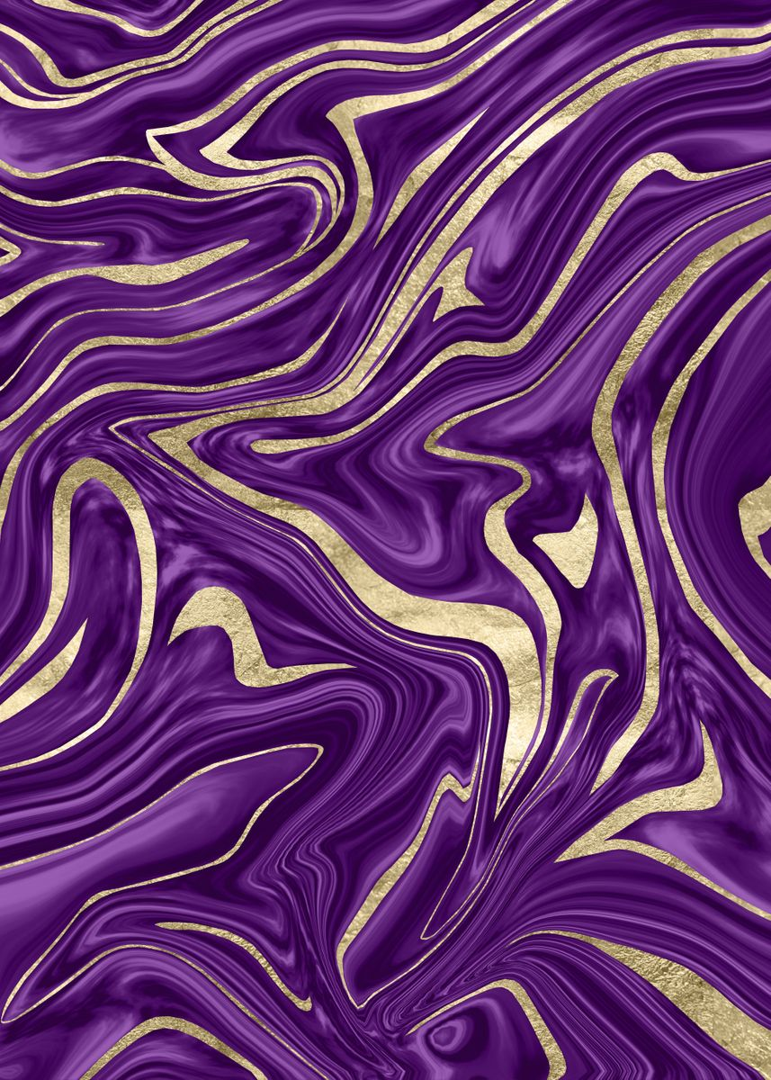 Dark Purple Marble Wallpapers