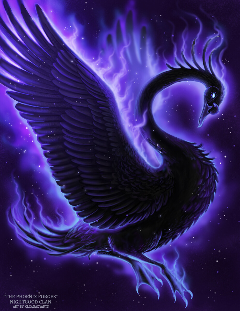 Dark Purple Phoenix Wallpapers