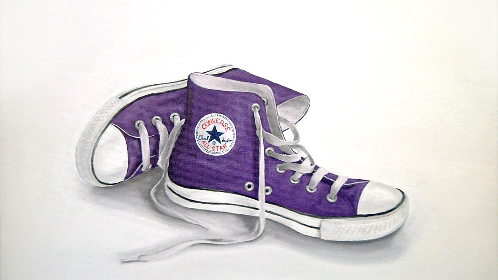 Dark Purple Sneakers Wallpapers