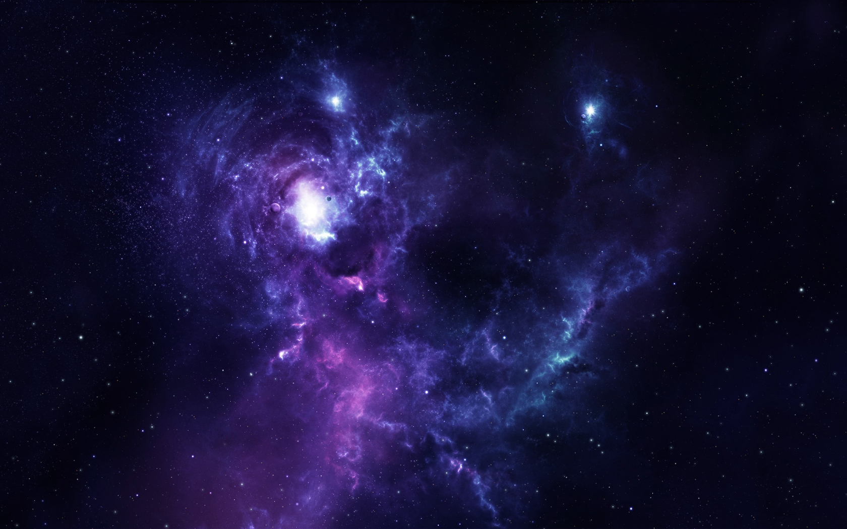 Dark Purple Space Wallpapers