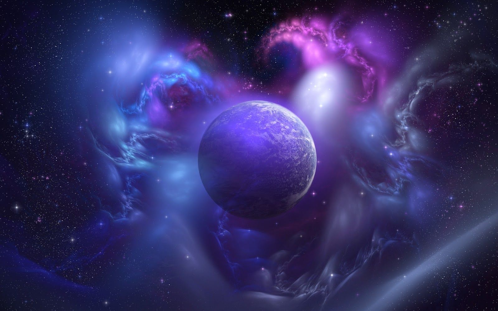 Dark Purple Space Wallpapers