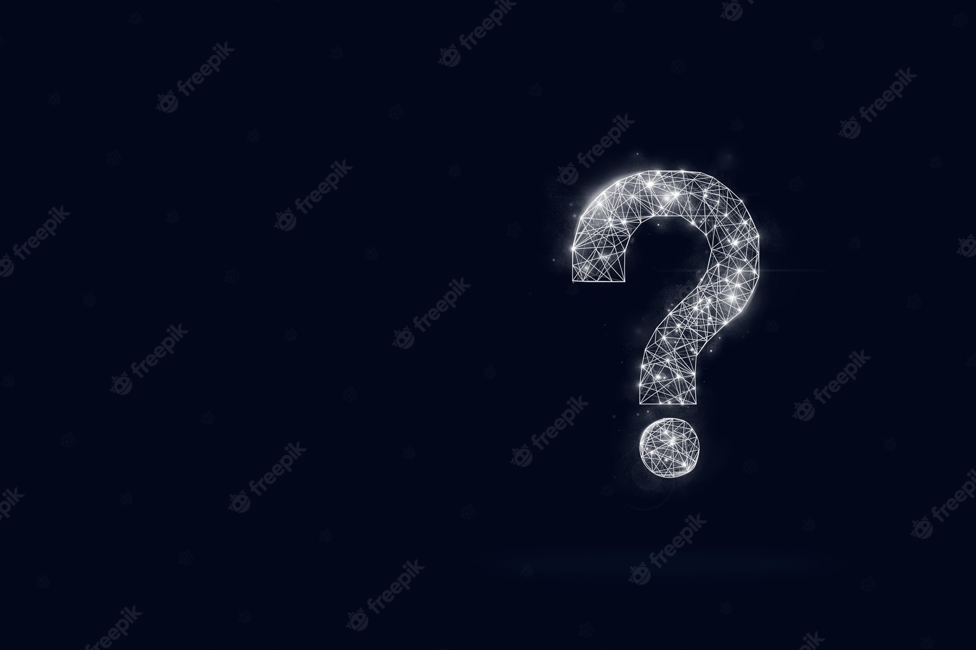 Dark Question Mark Background