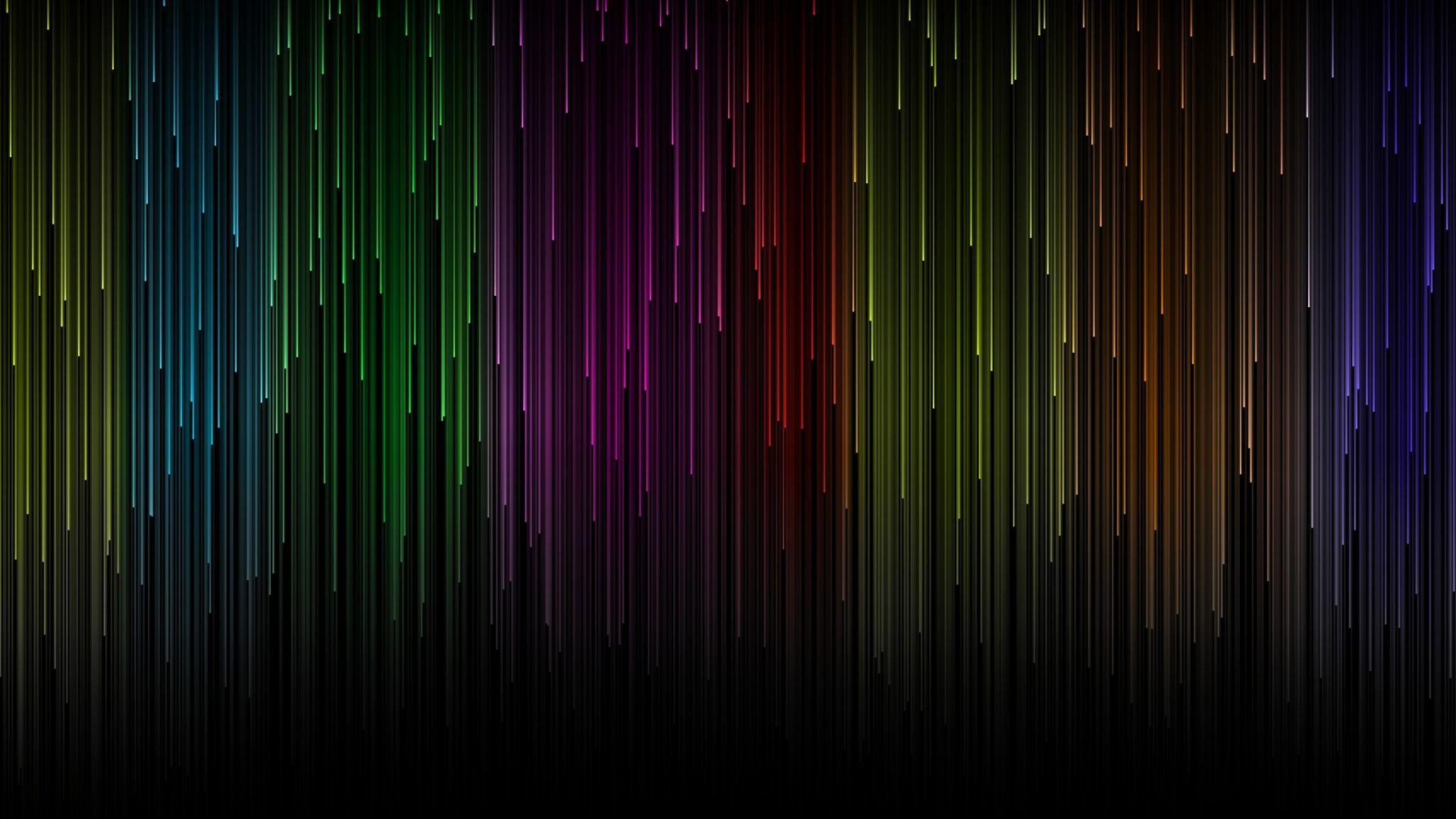 Dark Rainbow Wallpapers