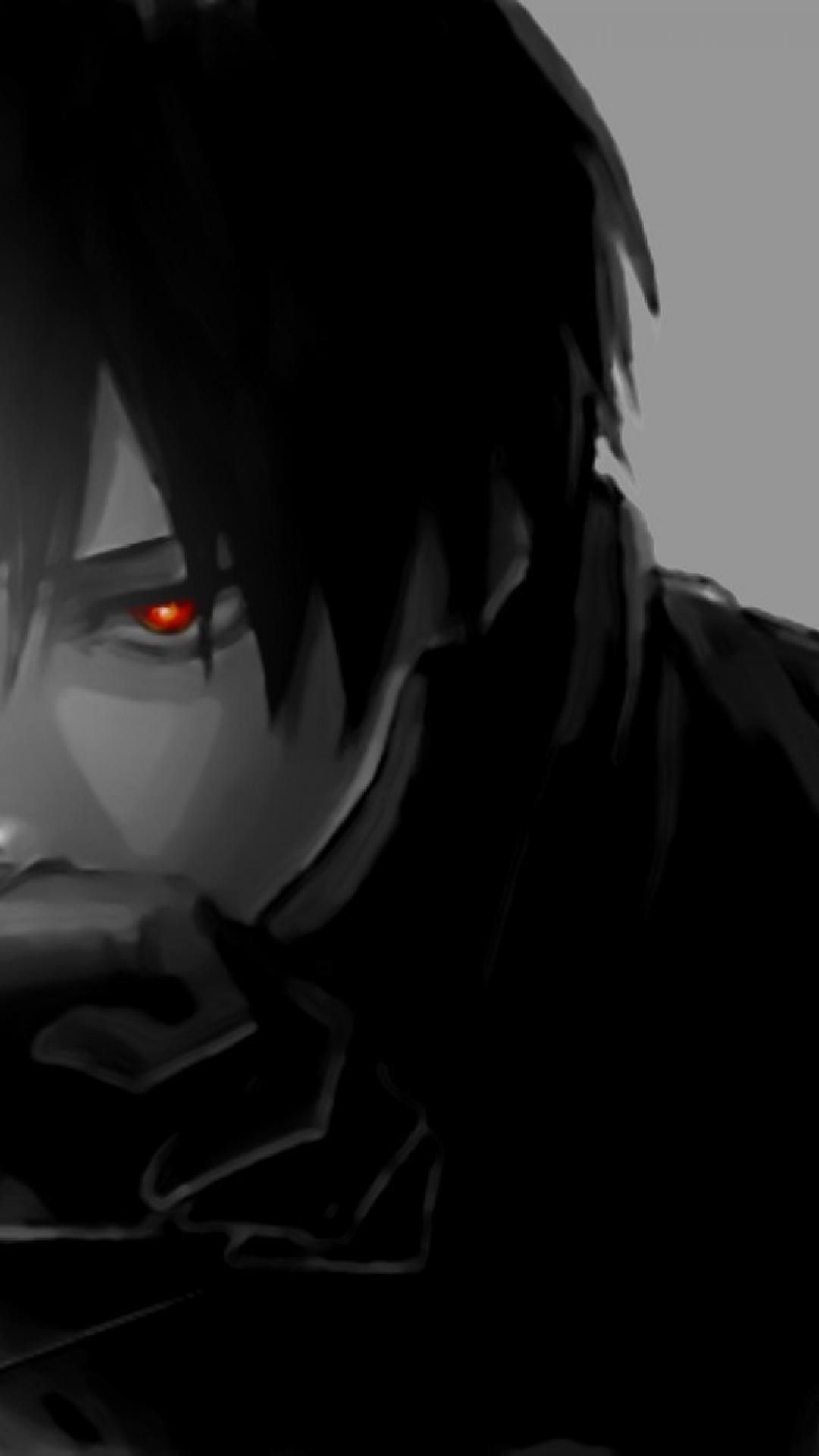 Dark Red Anime Boys Wallpapers