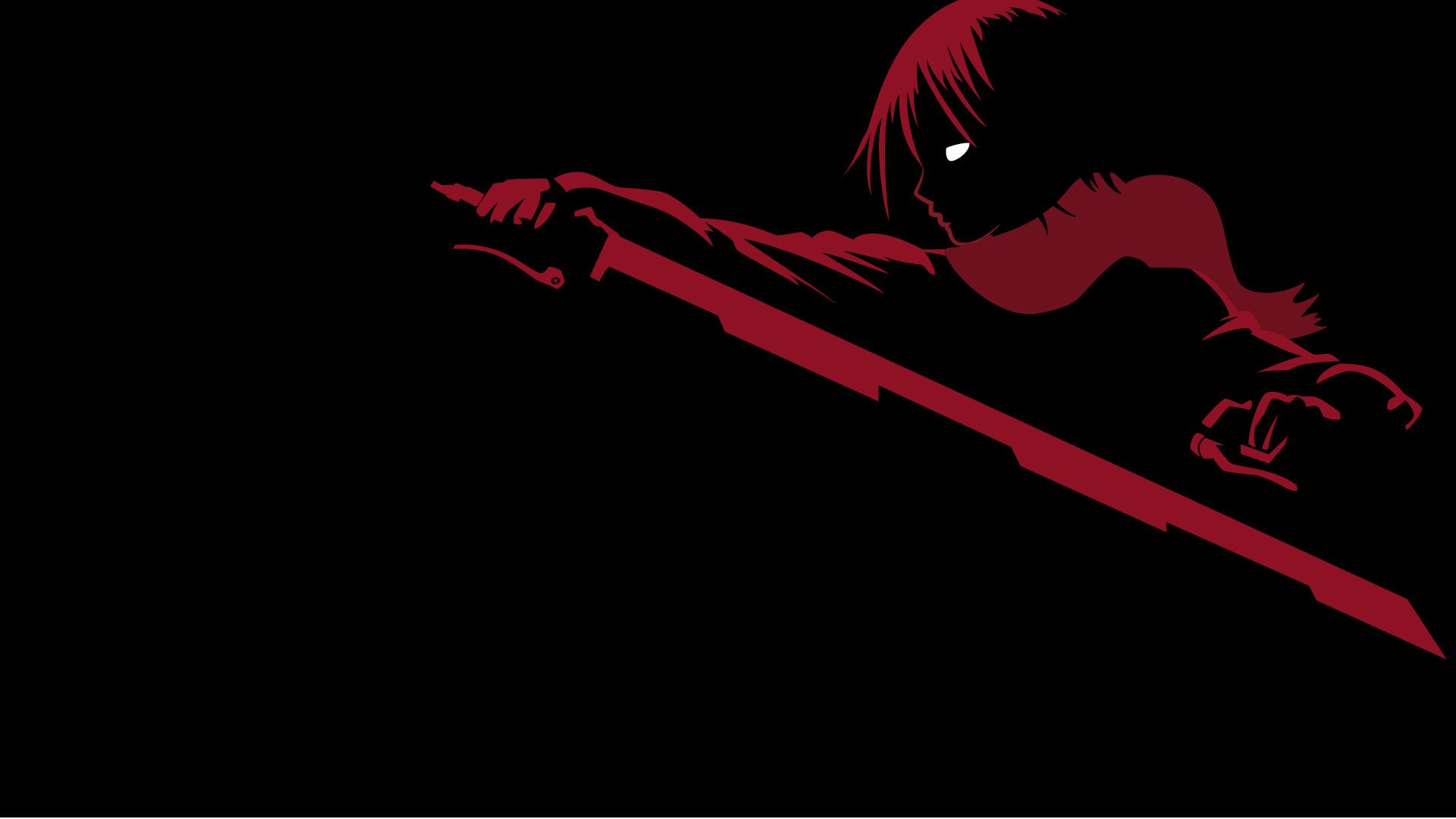 Dark Red Anime Boys Wallpapers