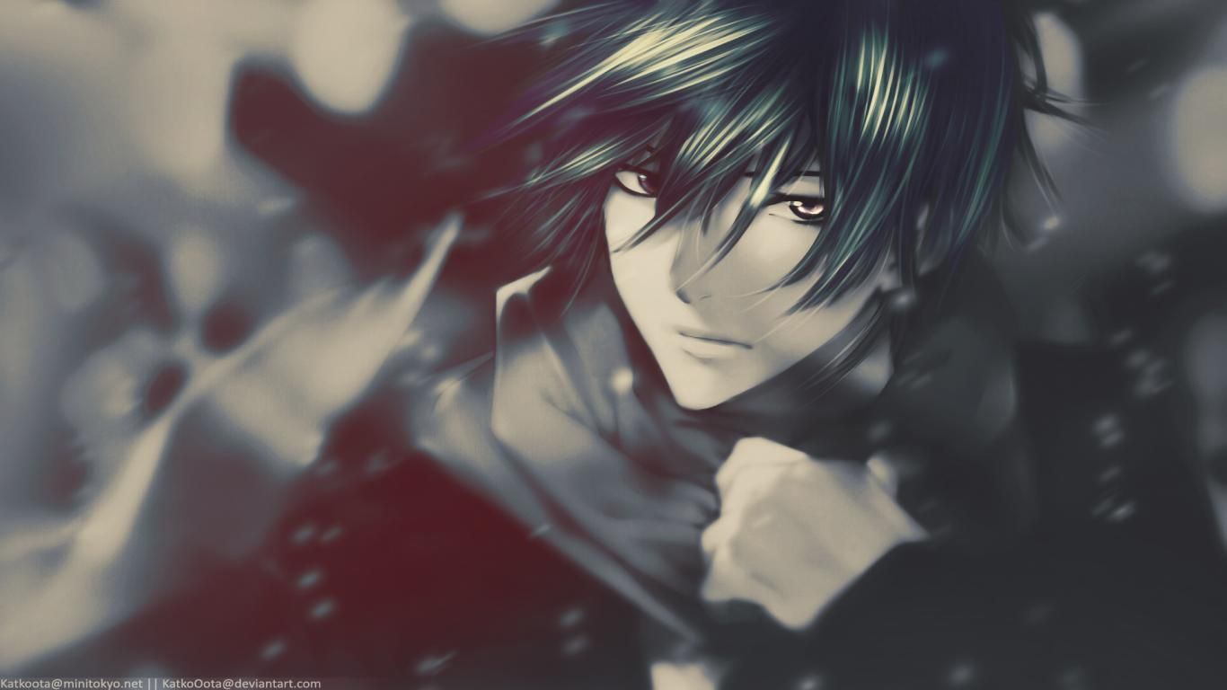 Dark Red Anime Boys Wallpapers