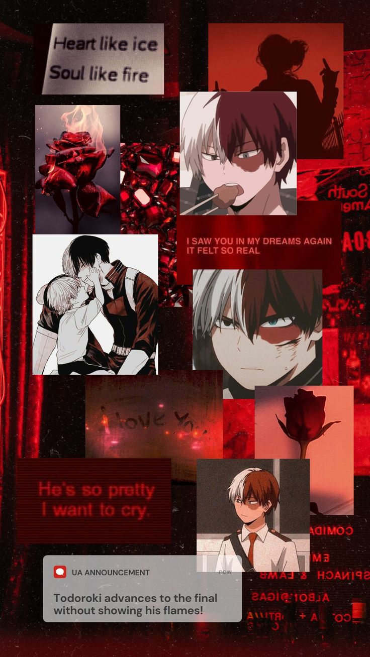 Dark Red Anime Boys Wallpapers