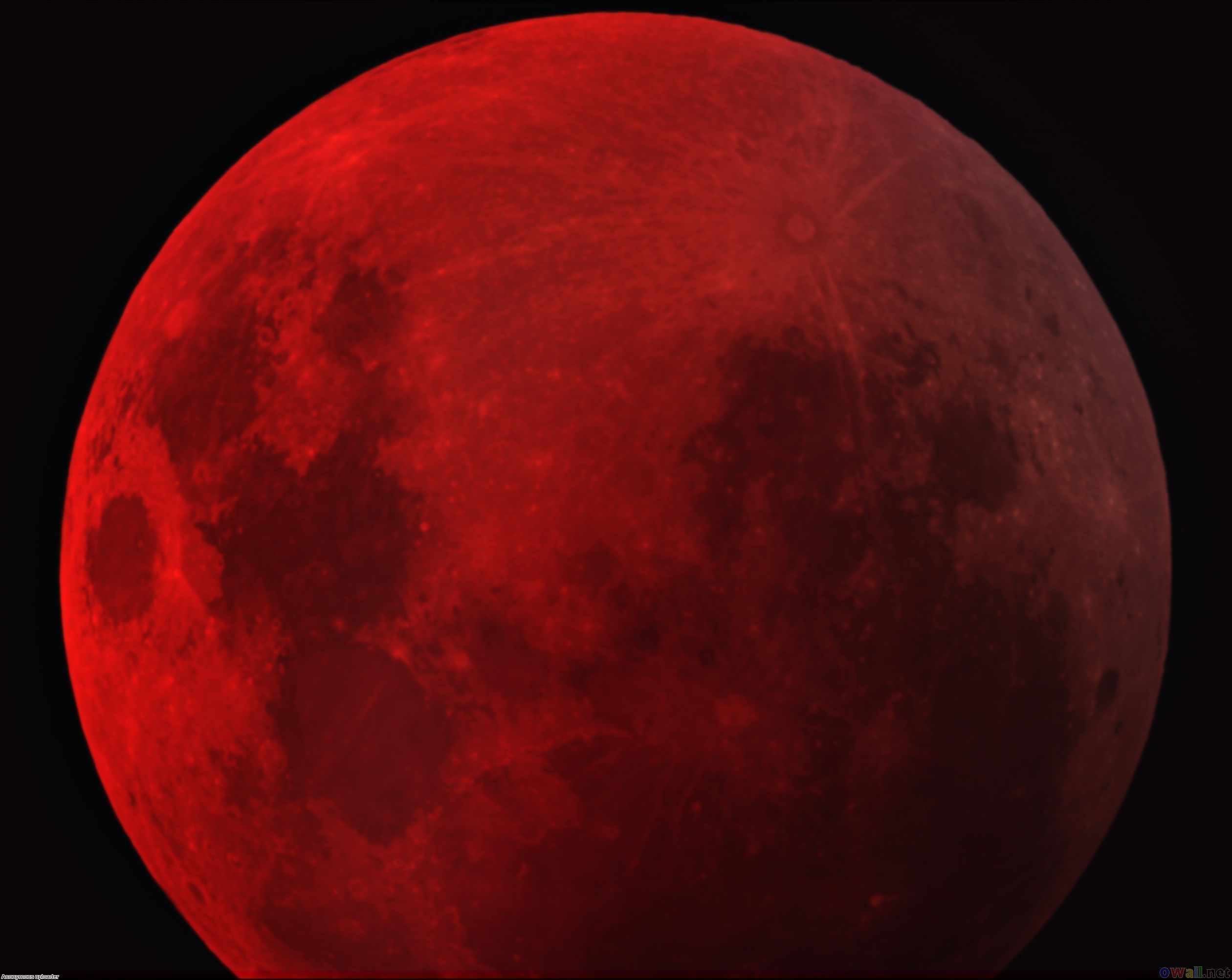 Dark Red Moon Wallpapers