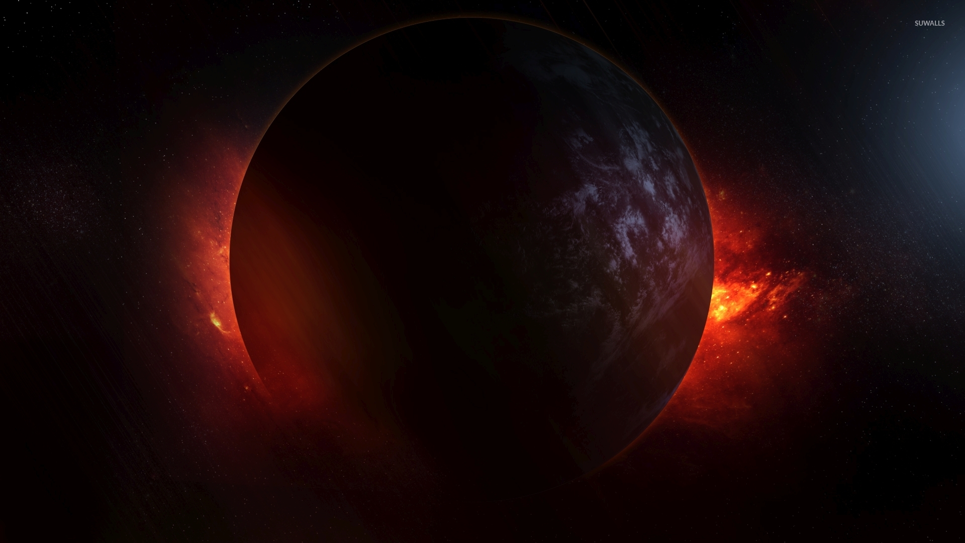 Dark Red Space Wallpapers