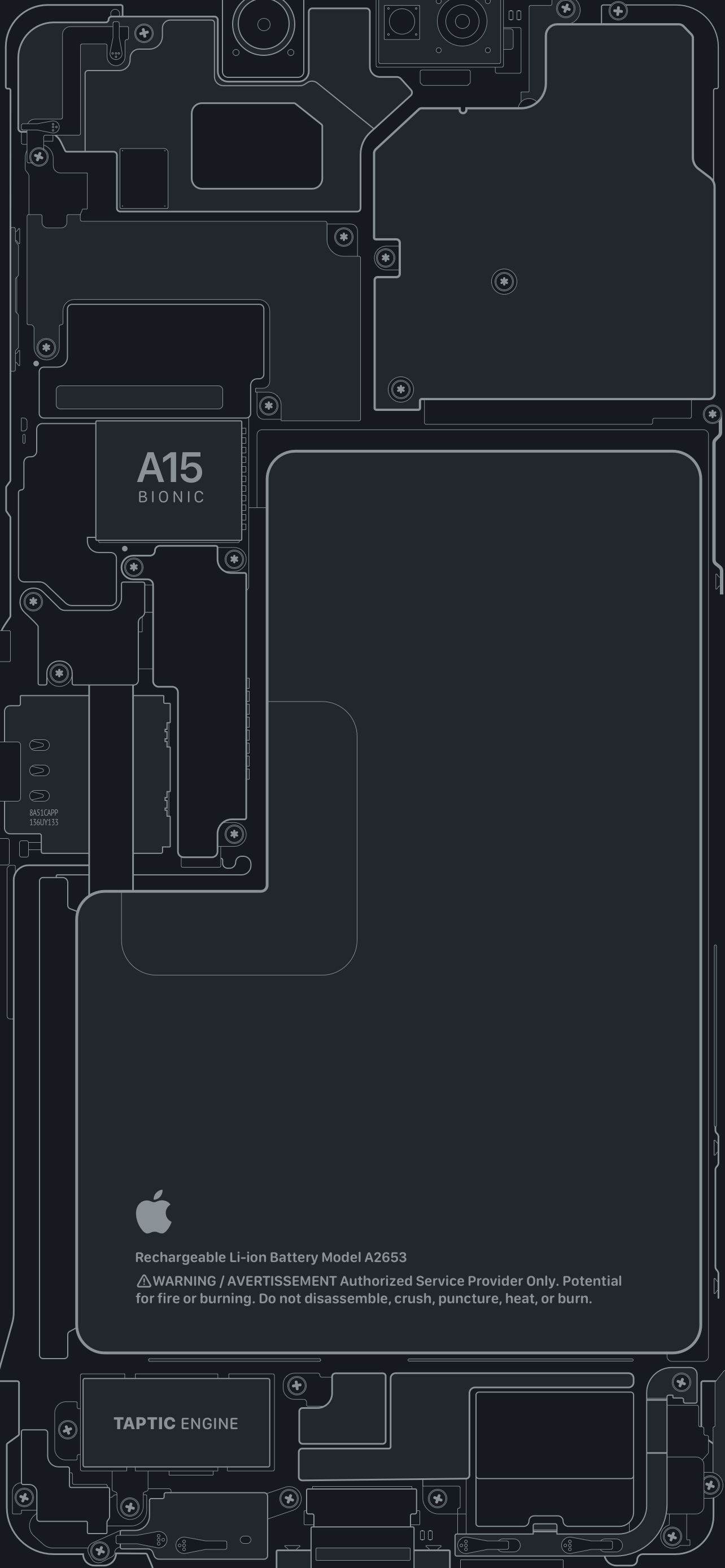 Dark Schematic Wallpapers