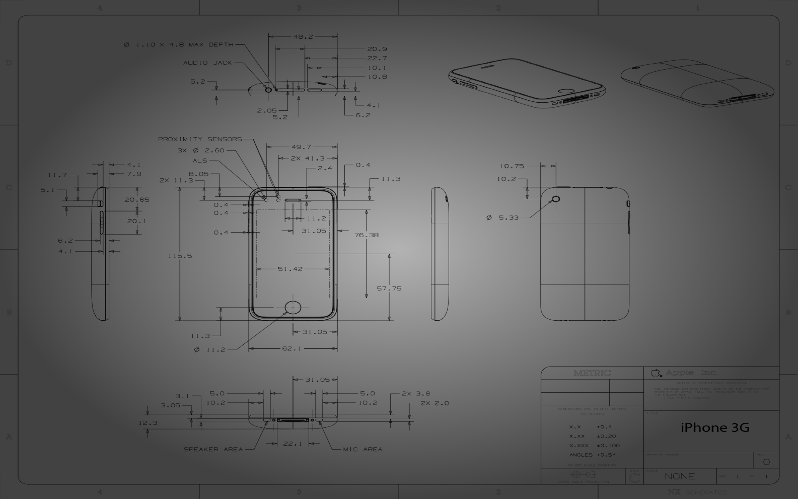 Dark Schematic Wallpapers