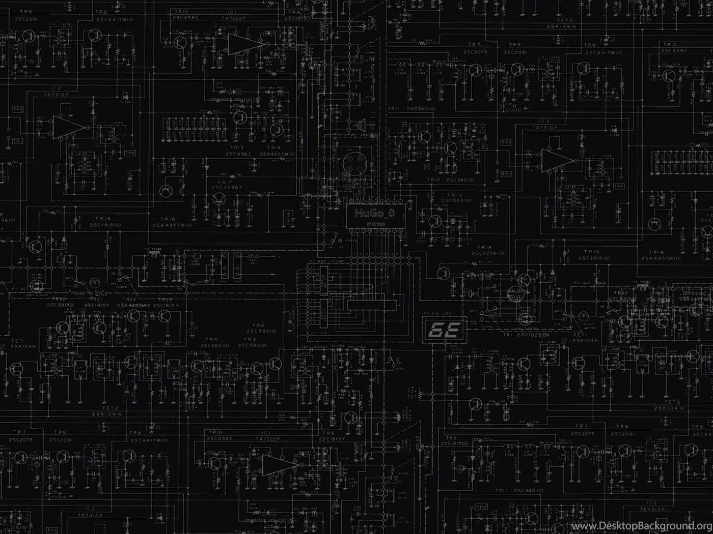 Dark Schematic Wallpapers