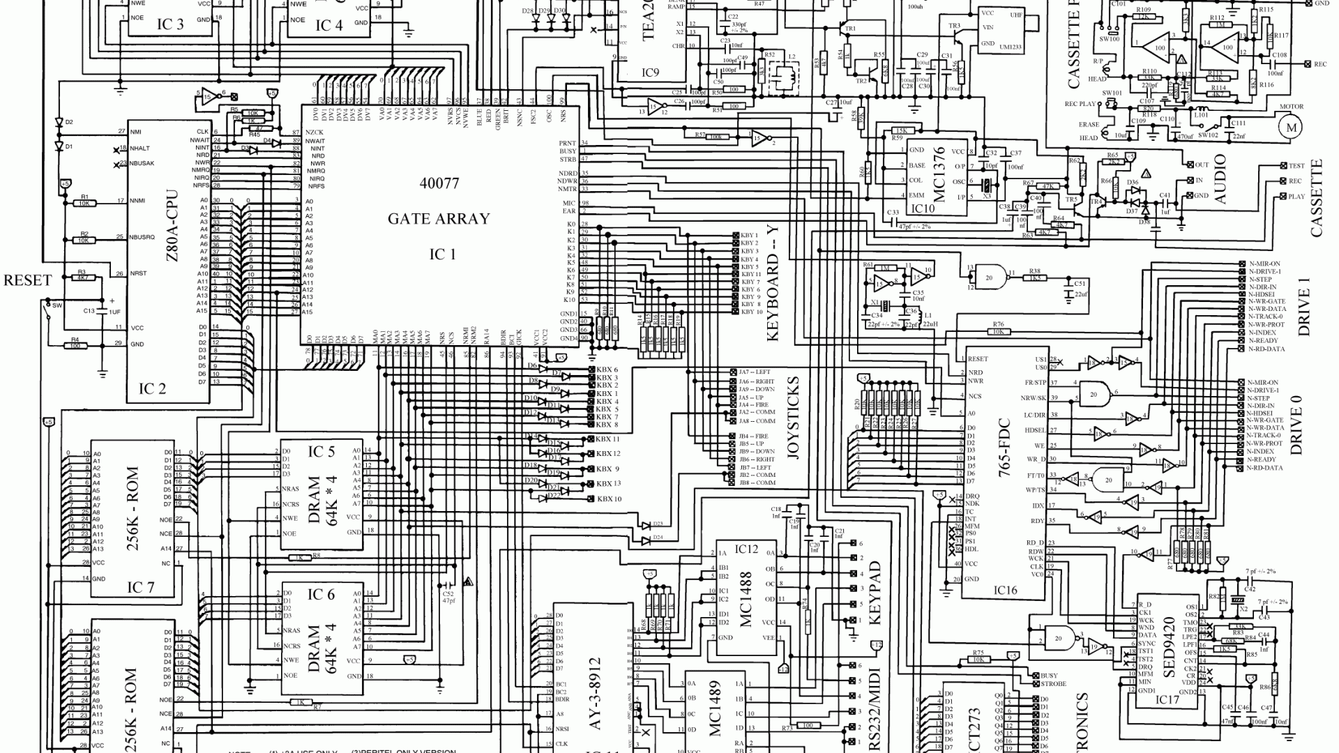 Dark Schematic Wallpapers