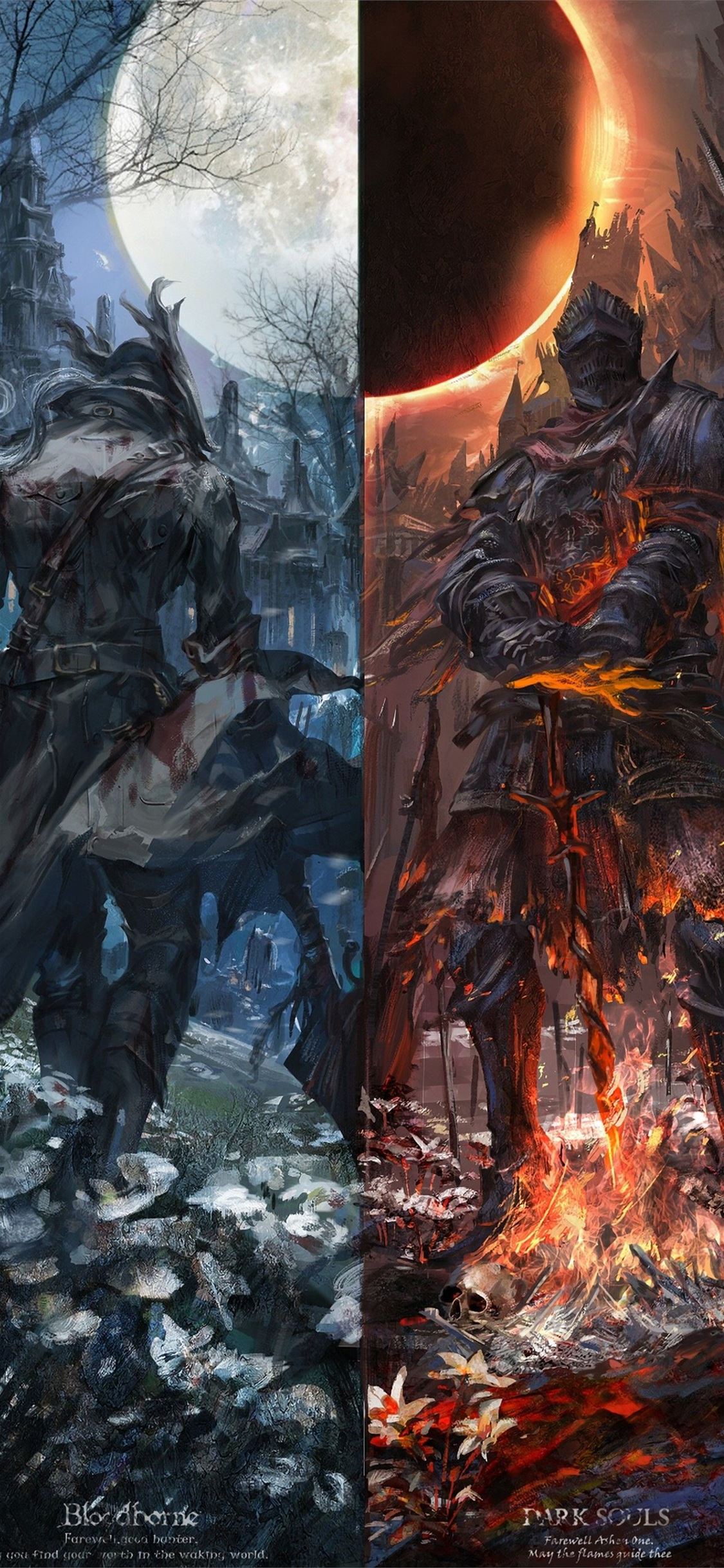 Dark Souls Bonfire Iphone Wallpapers