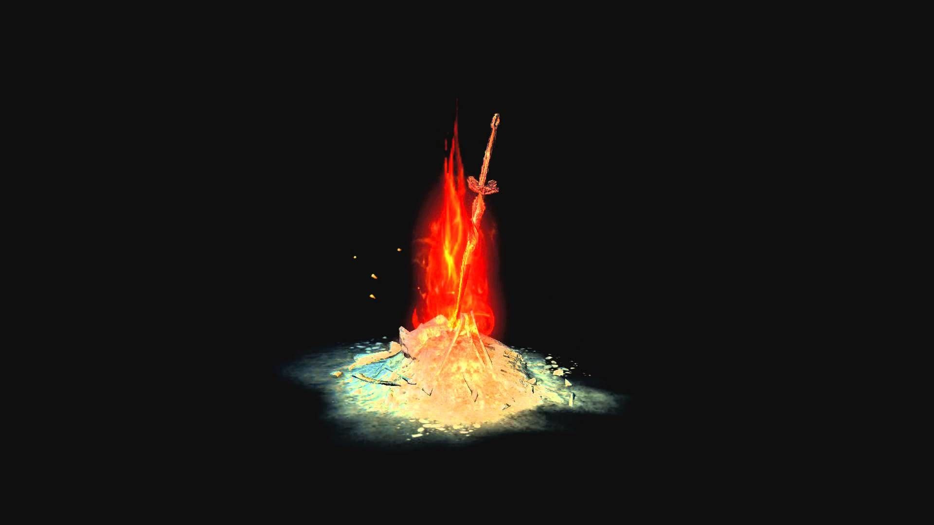 Dark Souls Bonfire Iphone Wallpapers