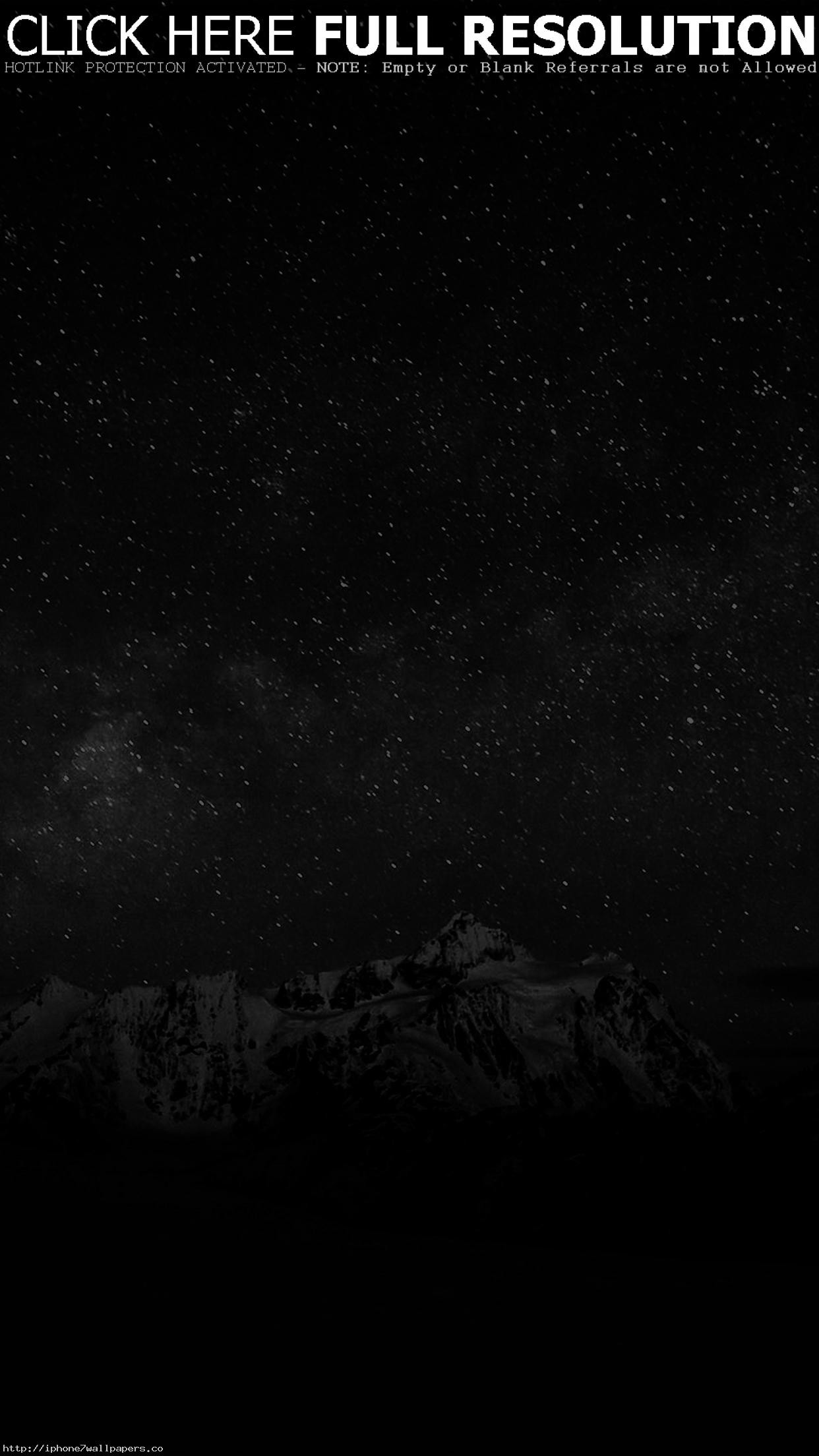 Dark Starry Night Wallpapers