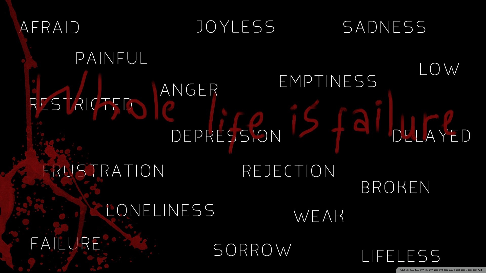 Dark Suicidal Aesthetic Laptop Wallpapers