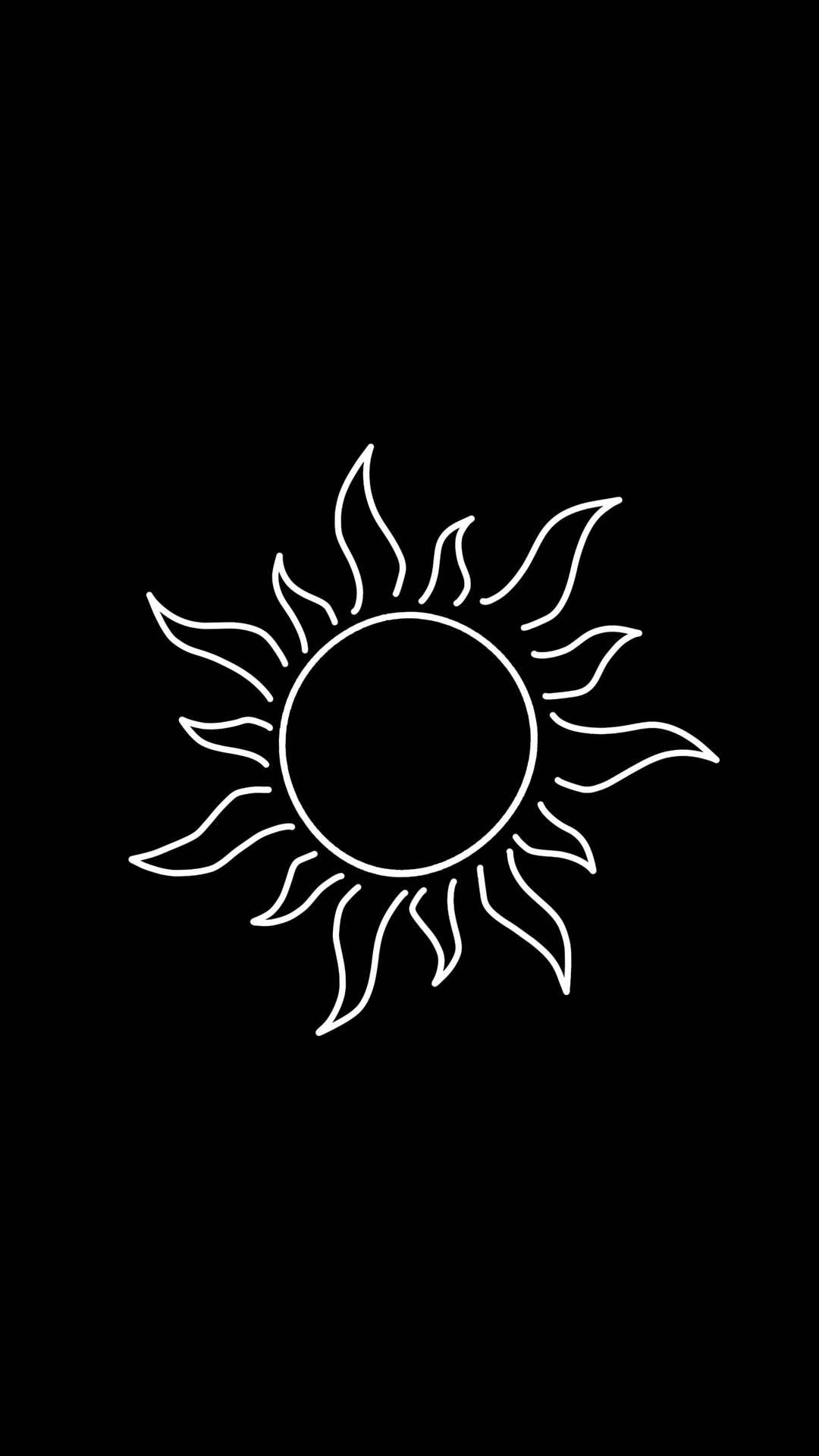 Dark Sun Minimal Wallpapers