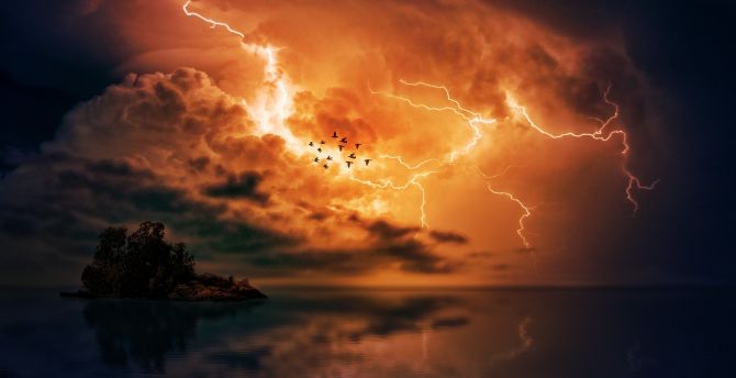 Dark Thunderstorm Wallpapers