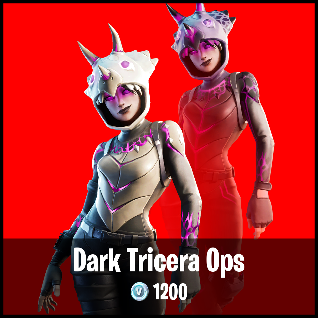 Dark Tricera Ops Fortnite Wallpapers