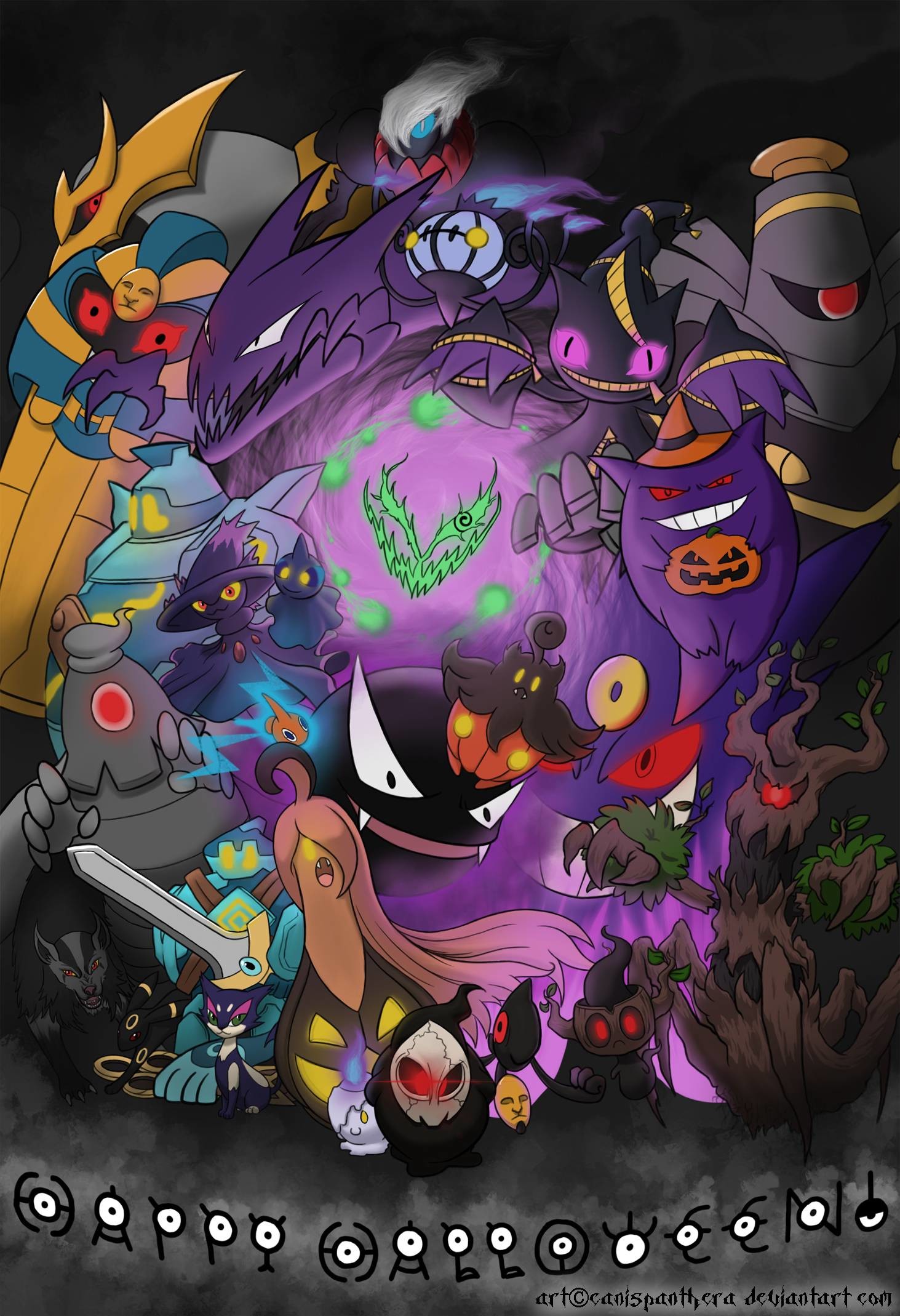 Dark Type Pokemon Wallpapers