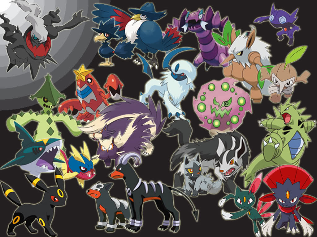 Dark Type Pokemon Wallpapers