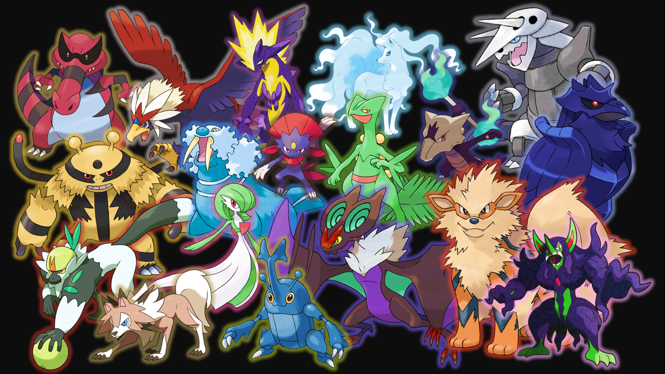 Dark Type Pokemon Wallpapers