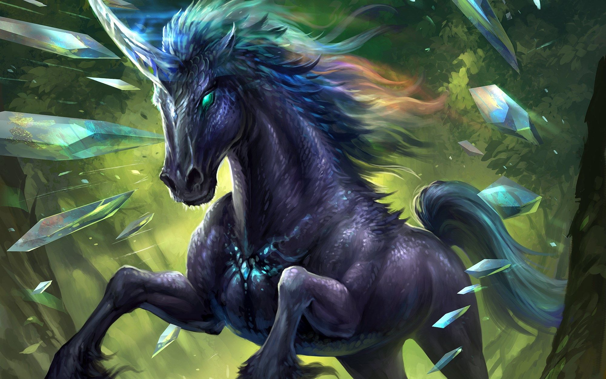 Dark Unicorns Wallpapers