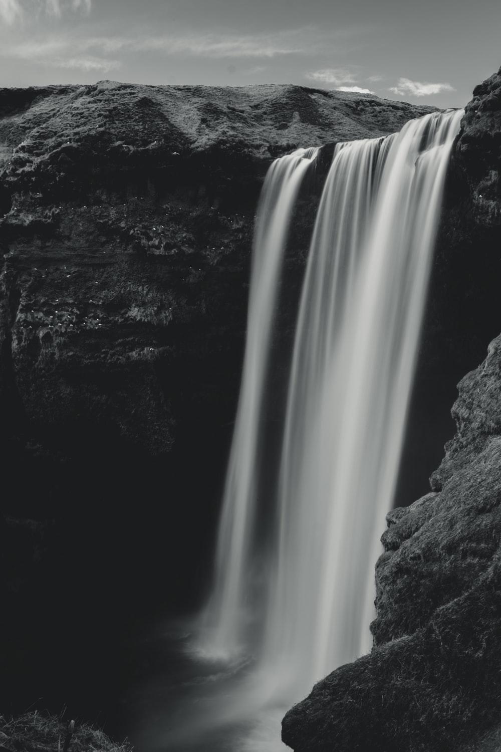 Dark Waterfall Wallpapers