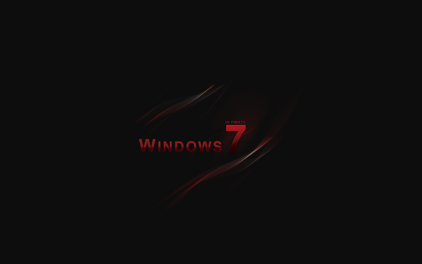 Dark Windows 7 Wallpapers