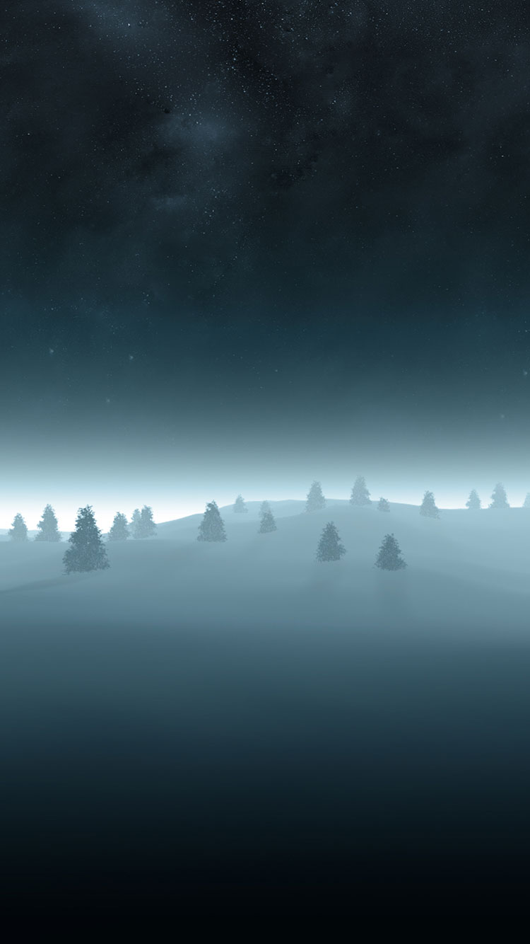 Dark Winter Night Wallpapers