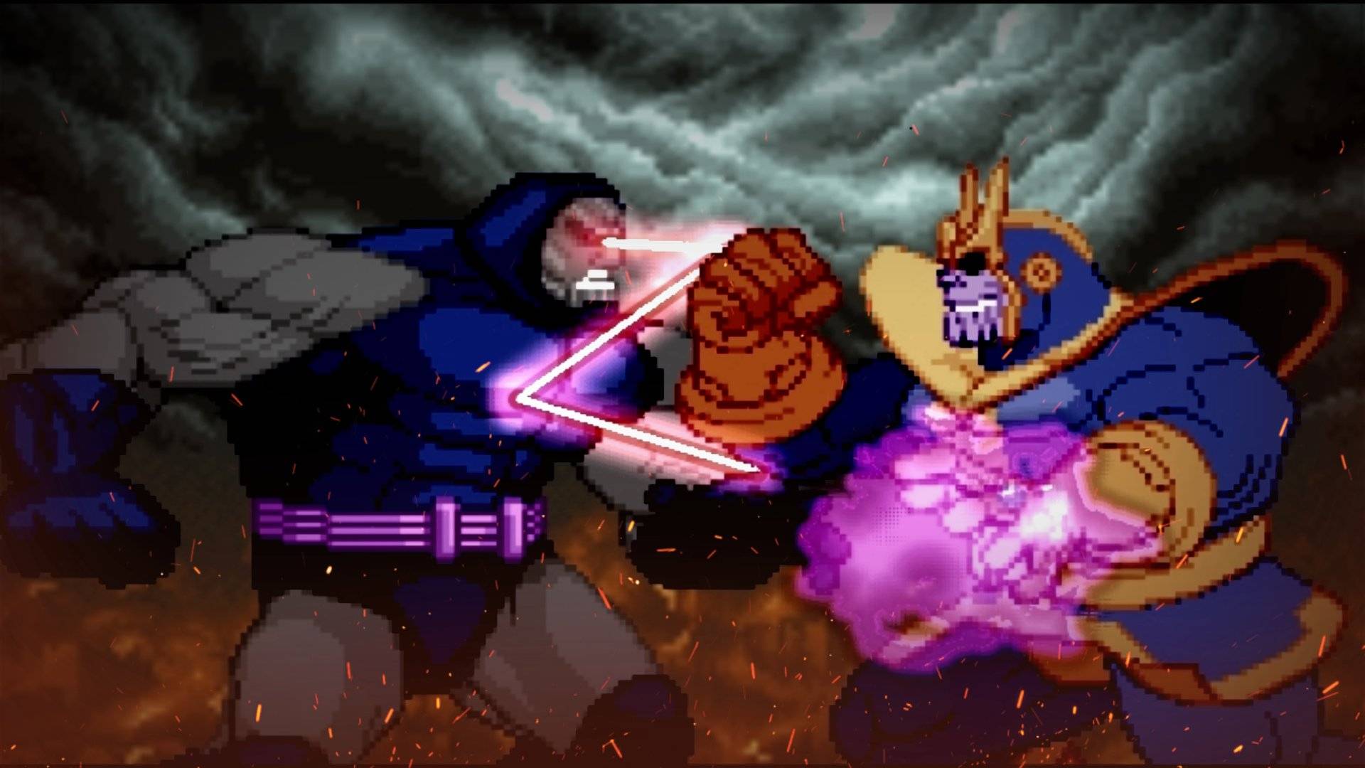 Darkseid Vs Thanos Art Wallpapers