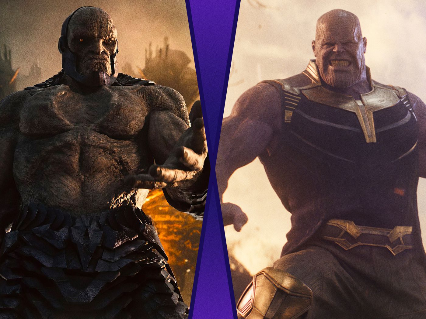 Darkseid Vs Thanos Art Wallpapers