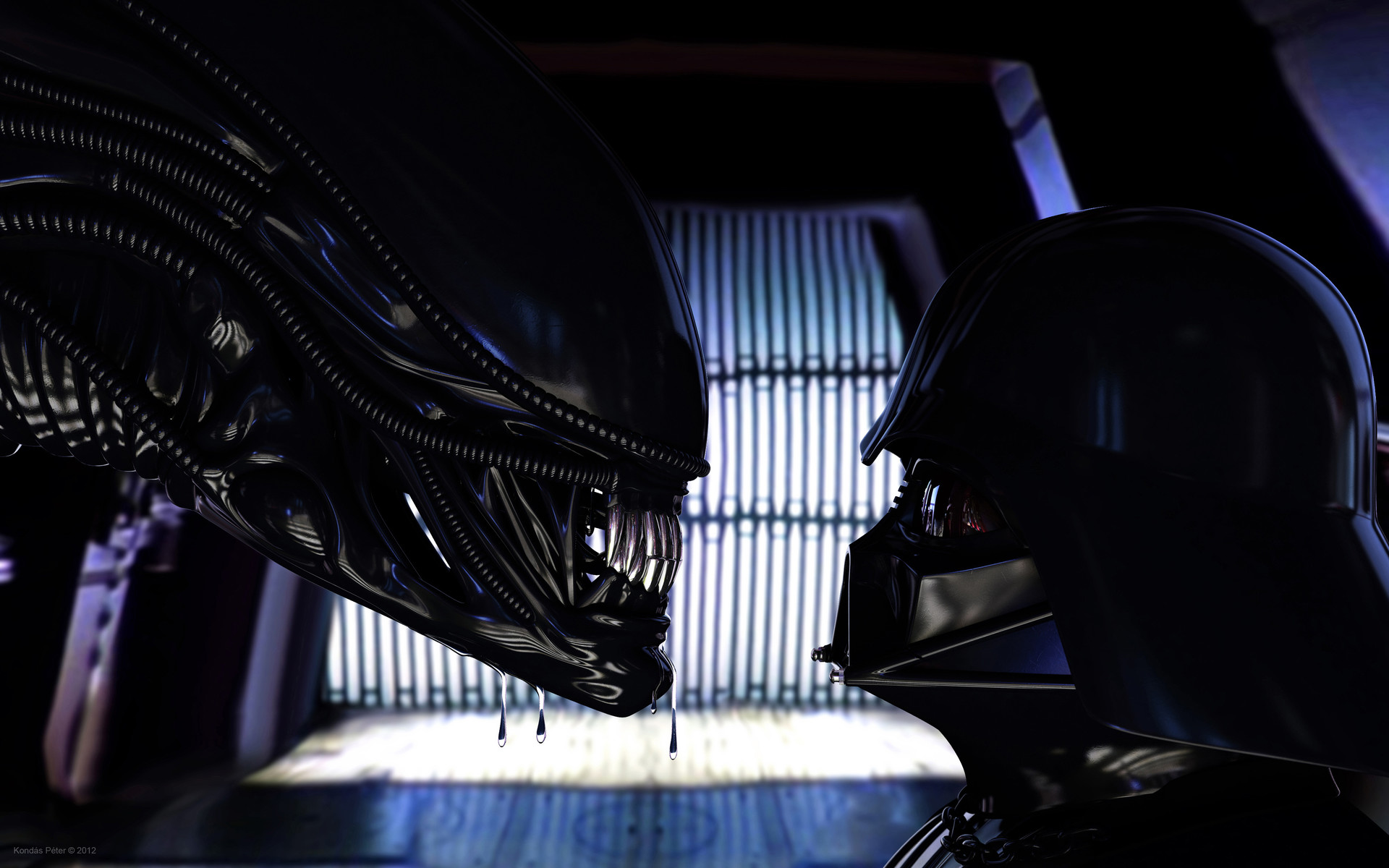 Darth Vader Vs Alien Wallpapers