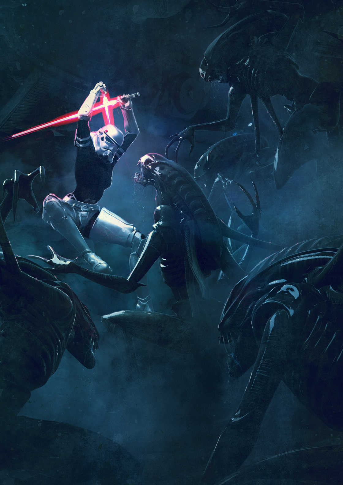 Darth Vader Vs Alien Wallpapers