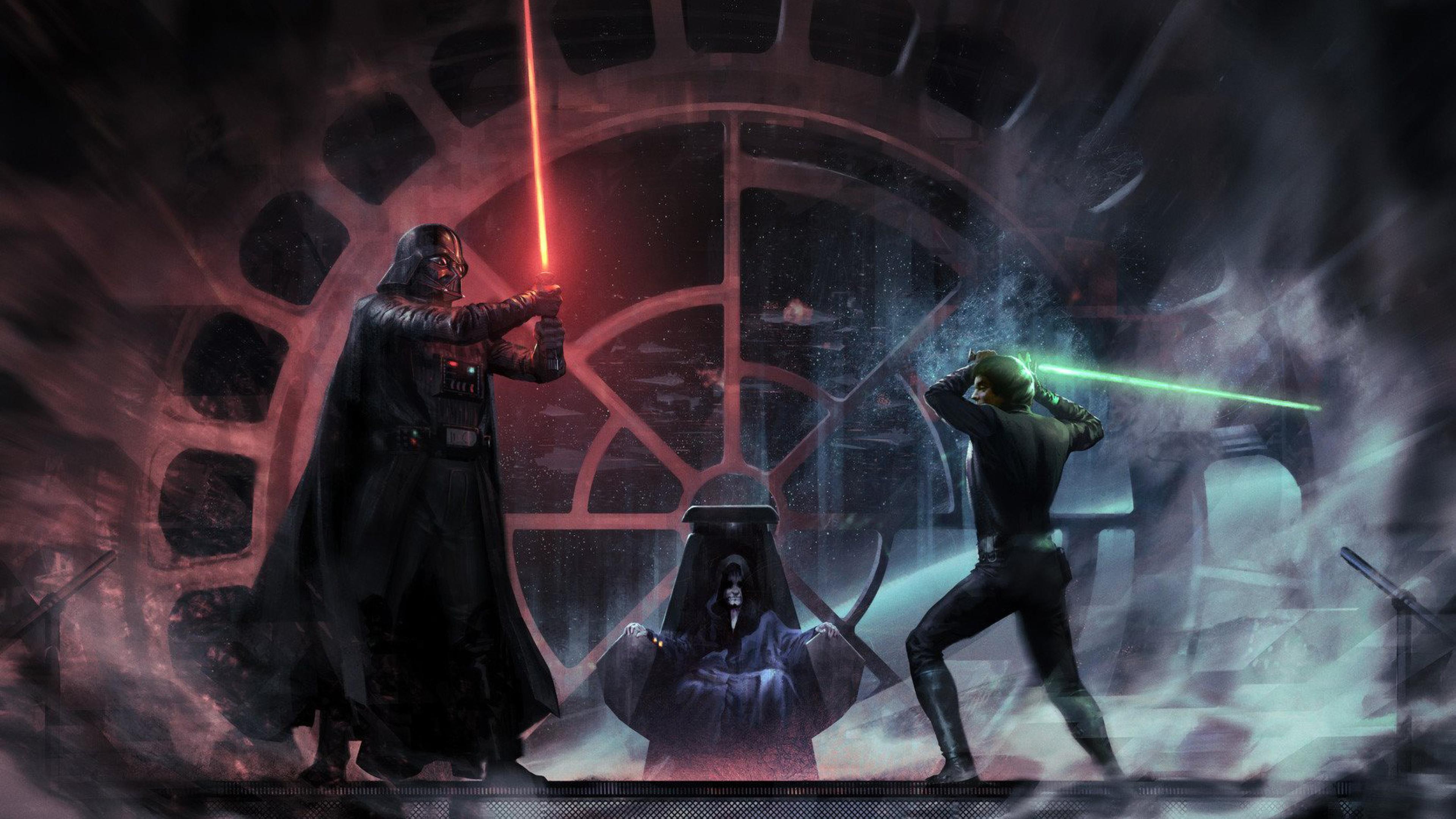 Darth Vader Vs Mace Windu Star Wars Wallpapers