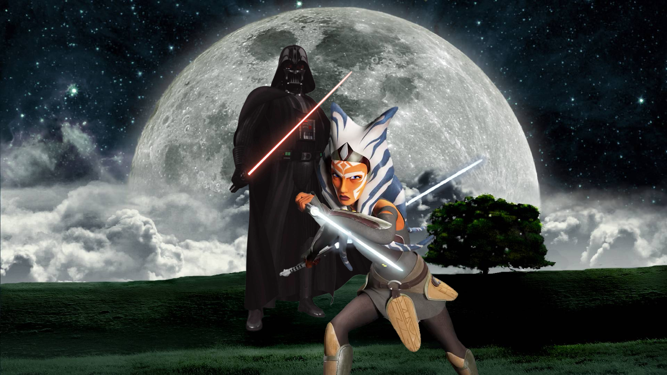 Darth Vader X Ahsoka Star Wars Wallpapers