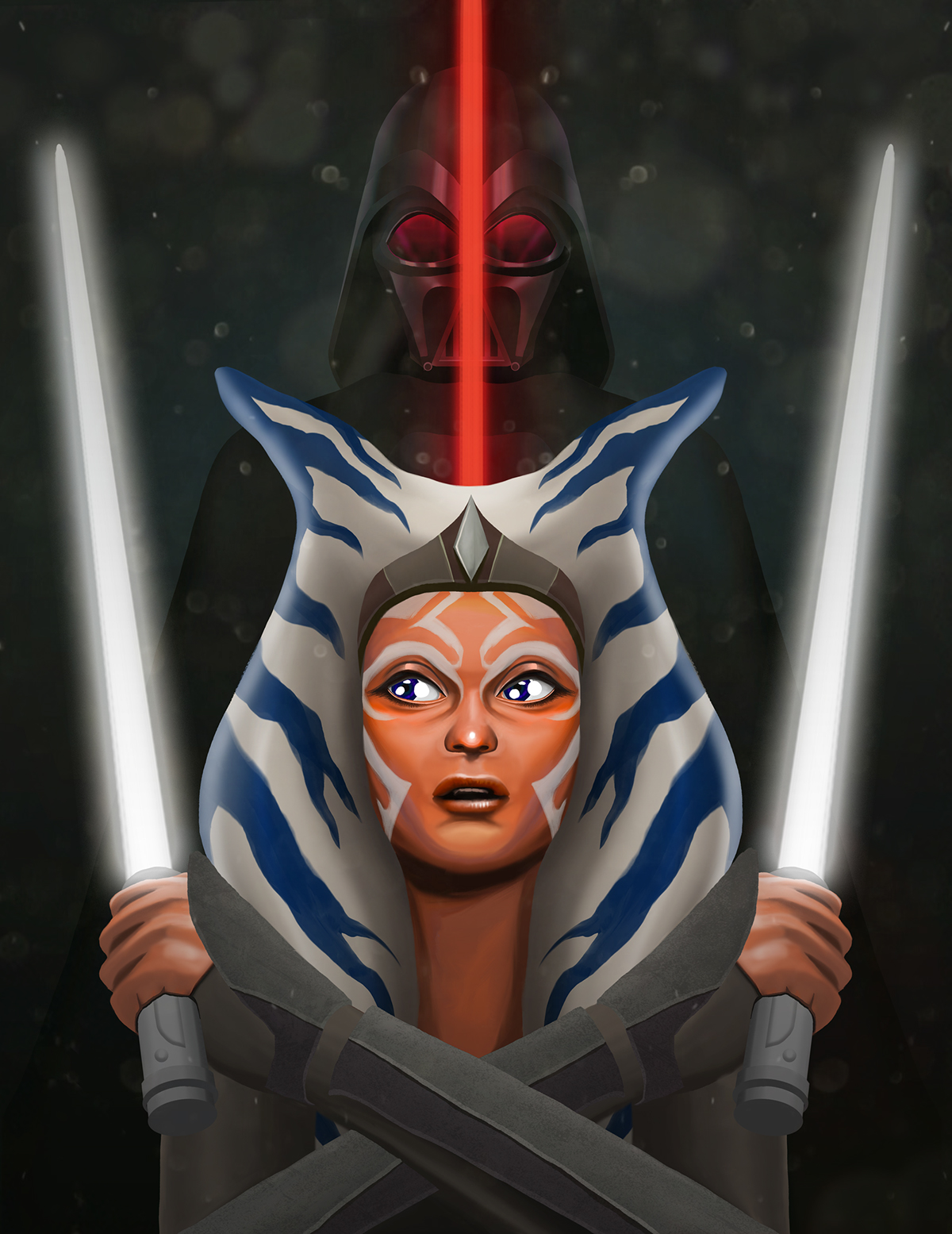 Darth Vader X Ahsoka Star Wars Wallpapers