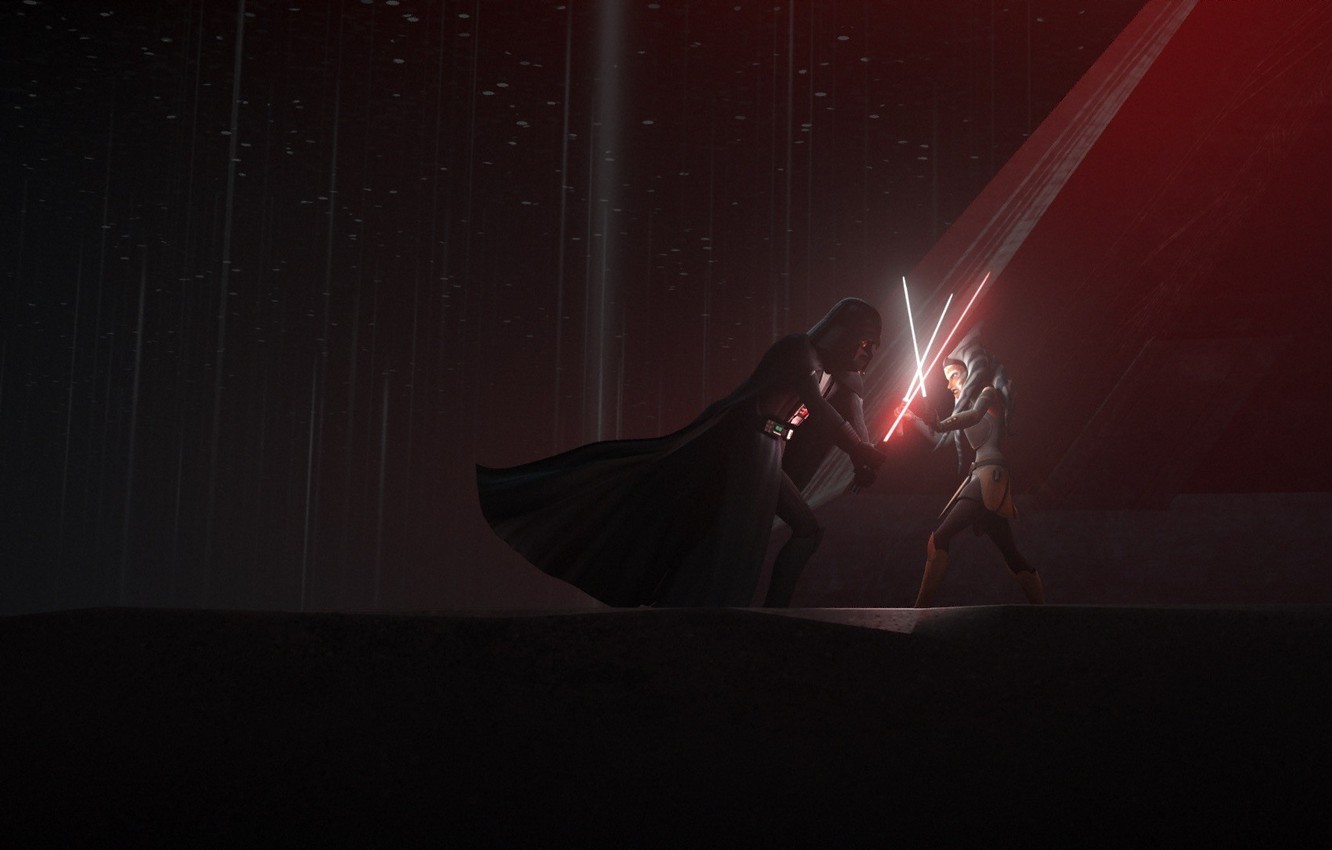 Darth Vader X Ahsoka Star Wars Wallpapers